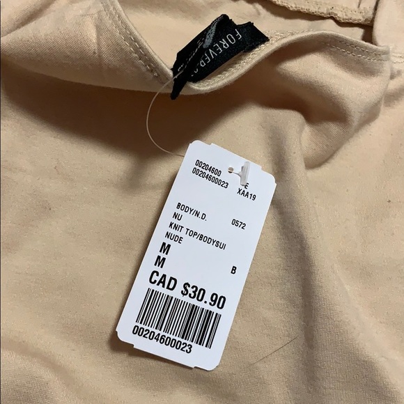 (SOLD) ❌Forever 21 beige colour bodysuit - Picture 6 of 6